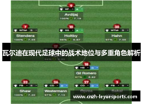 瓦尔迪在现代足球中的战术地位与多重角色解析